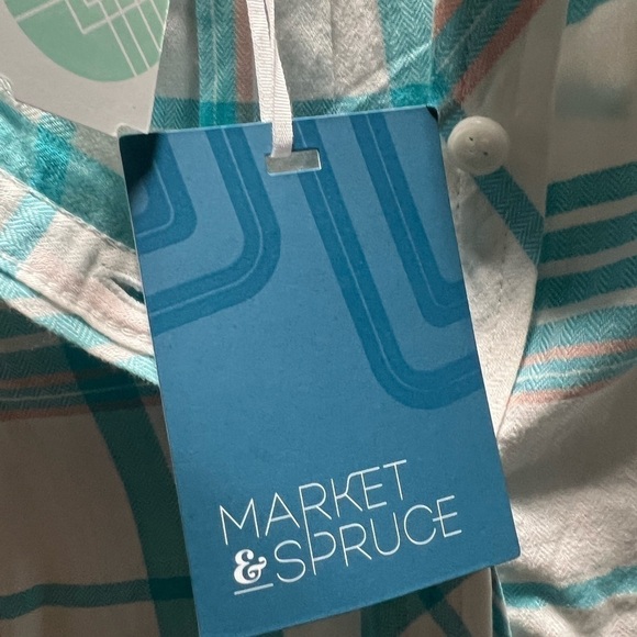 Market and Spruce Stitch Fix Jillianne Button Down Top
White Blue, New with Tags - Picture 5 of 7